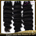 Alibaba express Peruvian hair weave 100 virgin human hair extension wholesale unprocessed deep wave virgin Brazilian hair